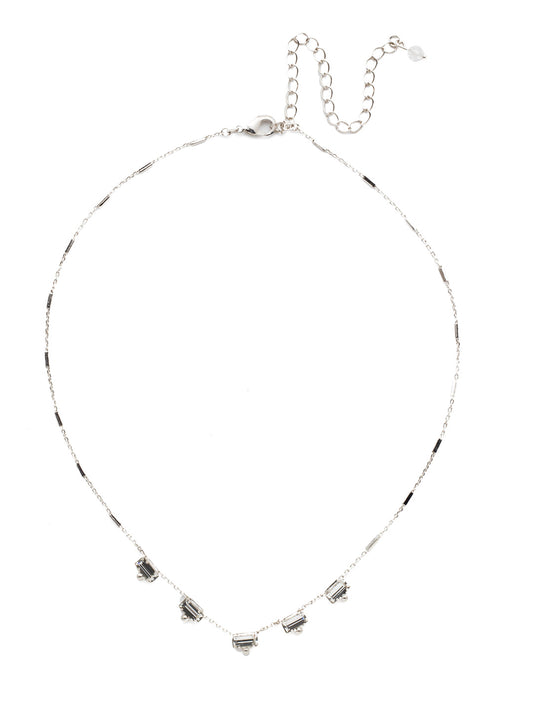 Sorrelli Crystal Shine and Dash Tennis Necklace