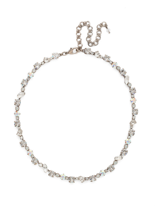 Sorrelli White Bridal Crystal Collective Necklace