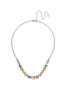 Sorrelli Mirage Tansy Half Line Tennis Necklace