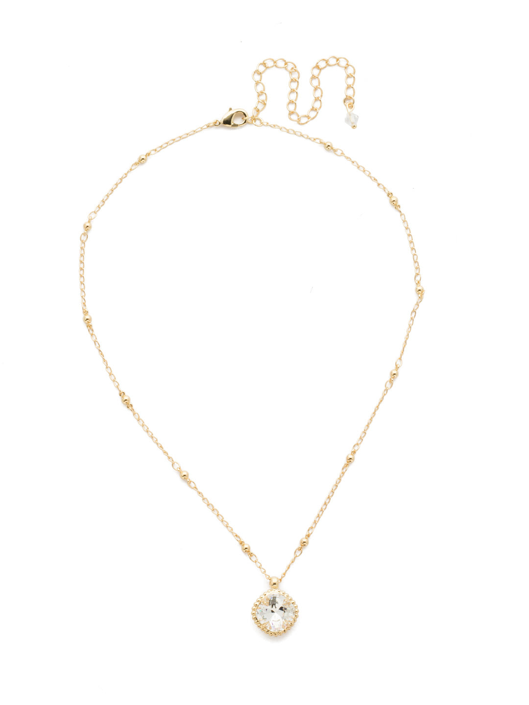 Sorrelli Crystal Cushion-Cut Pendant Necklace