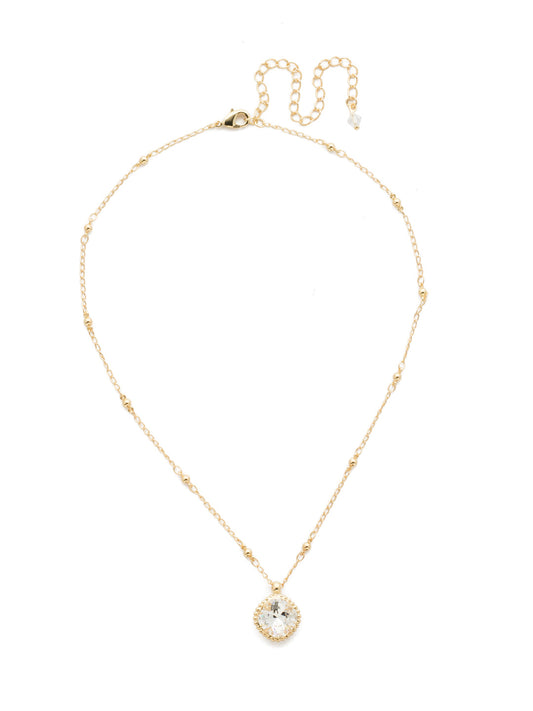Sorrelli Crystal Cushion-Cut Pendant Necklace