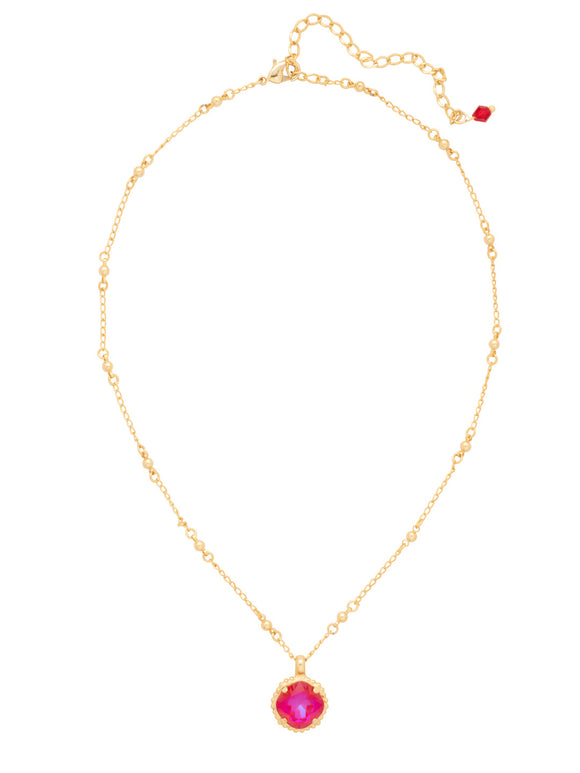 Sorrelli Red Carpet Cushion-Cut Pendant Necklace