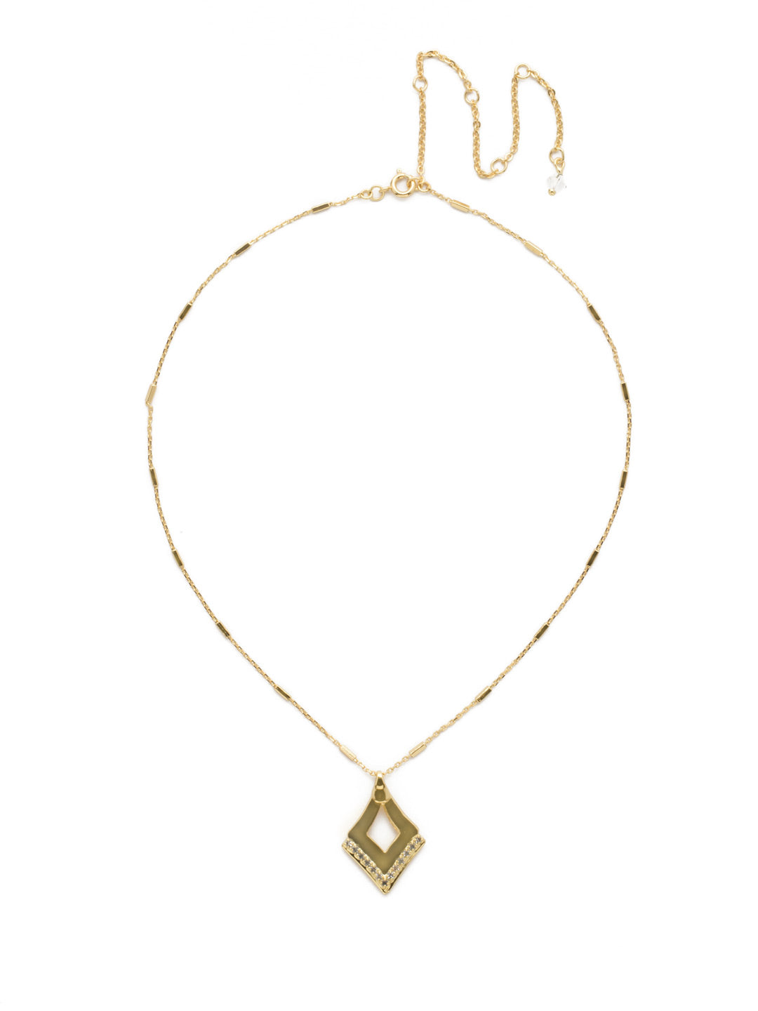 Sorrelli Crystal Tri To Love Necklace Pendant Necklace