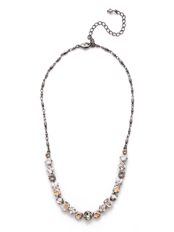 Sorrelli Golden Shadow Papaver Tennis Necklace