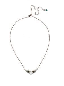 Sorrelli Snowy Moss Araila Pendant Necklace