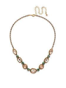 Sorrelli Sandstone Cardoon Tennis Necklace