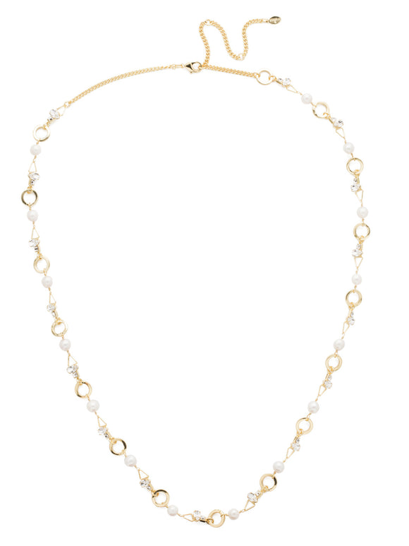 Sorrelli Modern Pearl Hadley Long Necklace