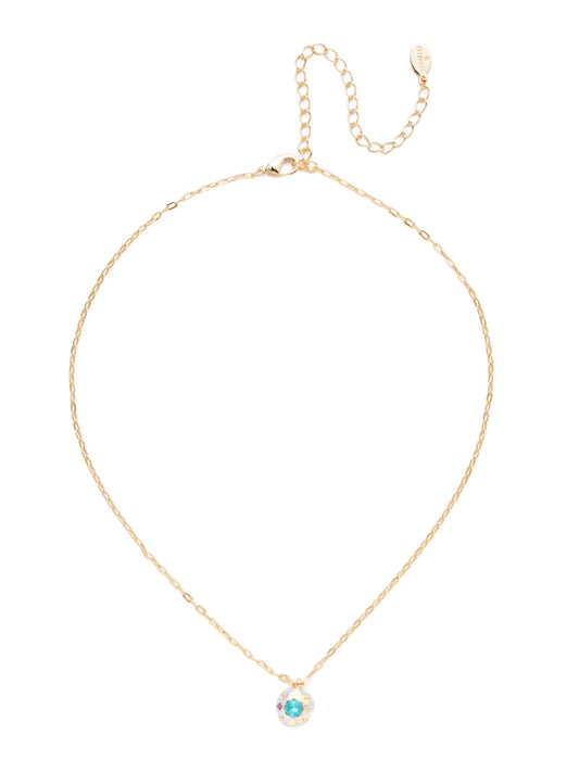 Sorrelli Crystal Aurora Borealis Siren Pendant Necklace