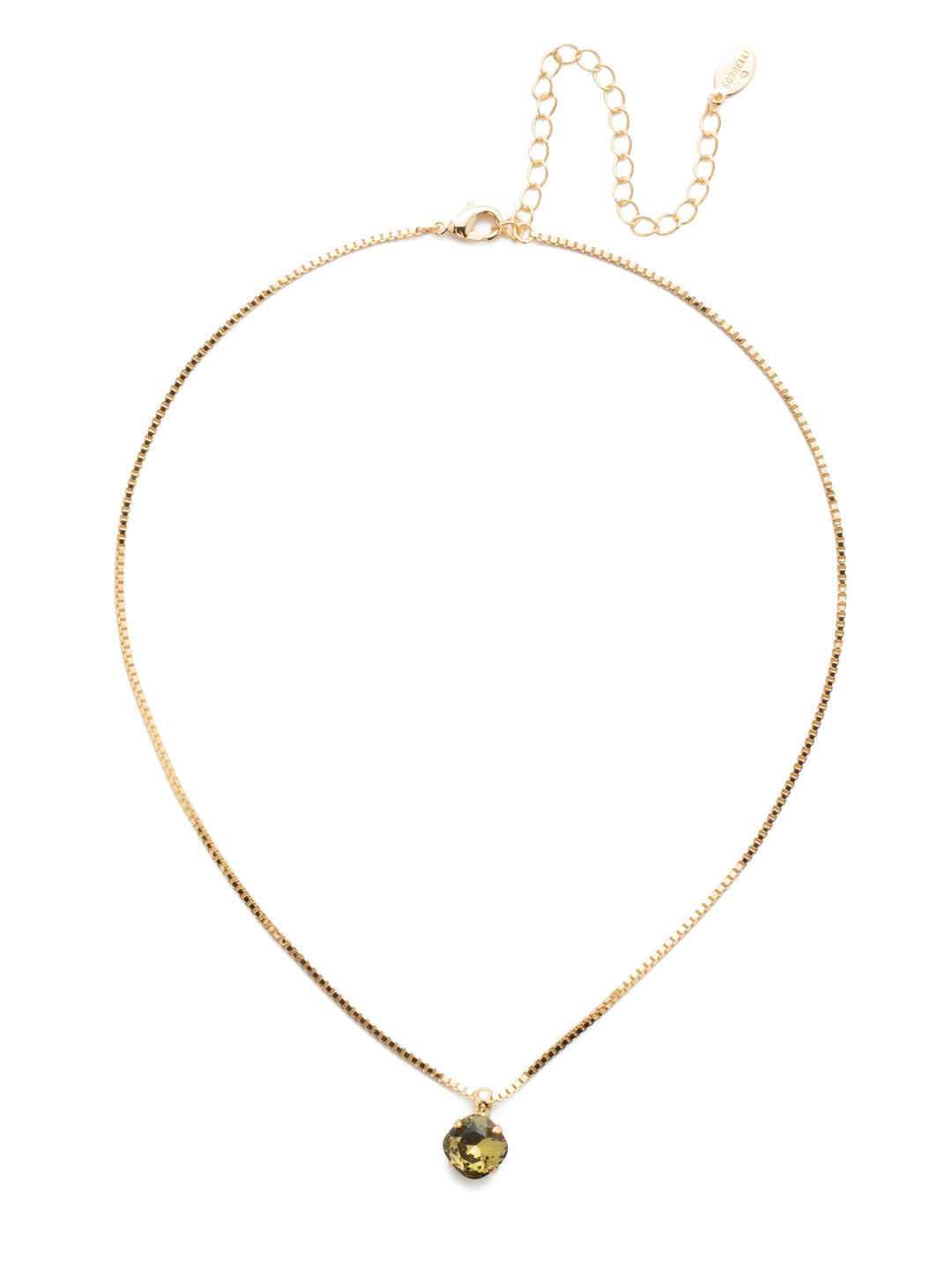 Sorrelli Khaki Halcyon Pendant Necklace