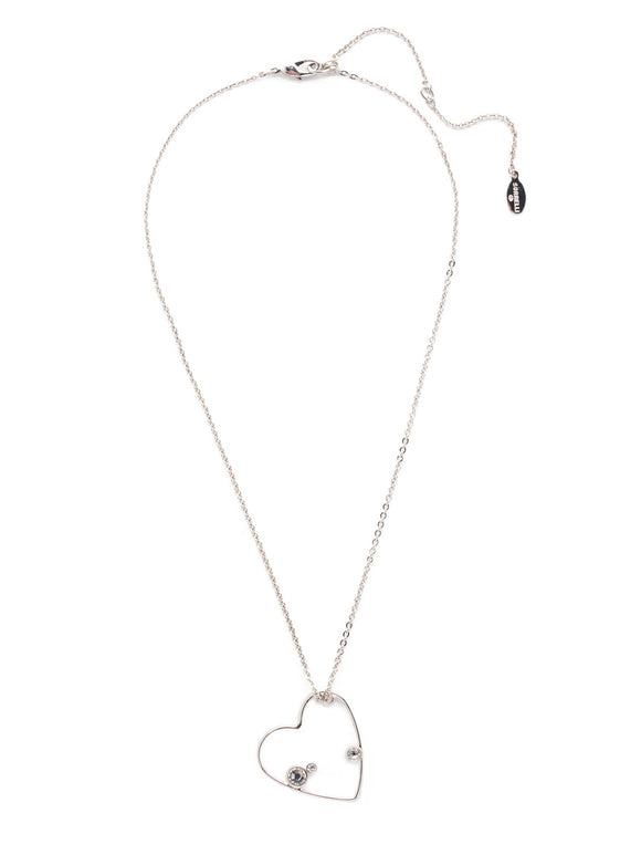 Sorrelli Crystal Love Pendant Necklace