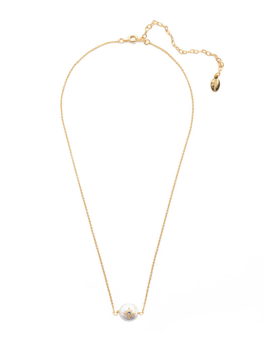 Sorrelli Modern Pearl Estella Pendant Necklace