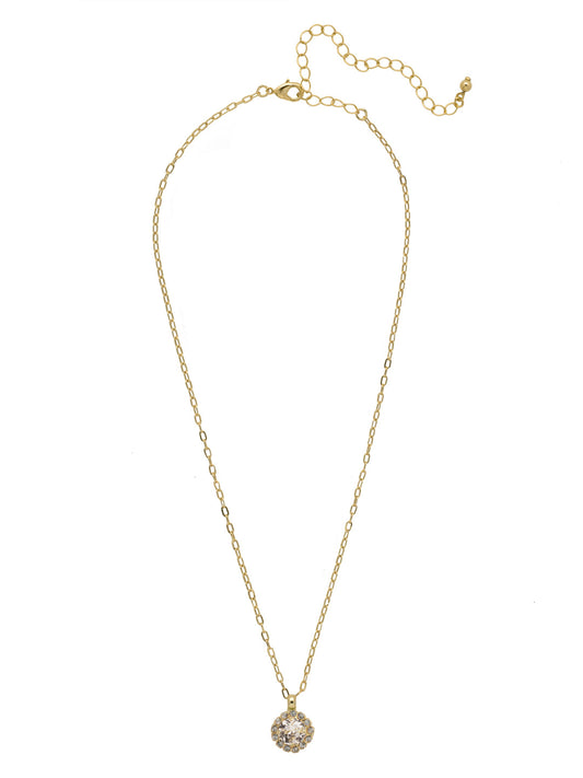 Sorrelli Crystal Haute Halo Pendant Necklace