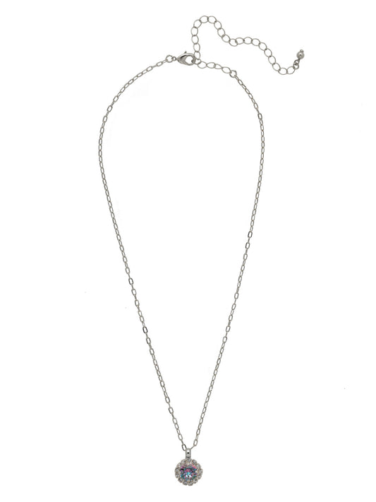 Sorrelli Vitrail Light Haute Halo Pendant Necklace
