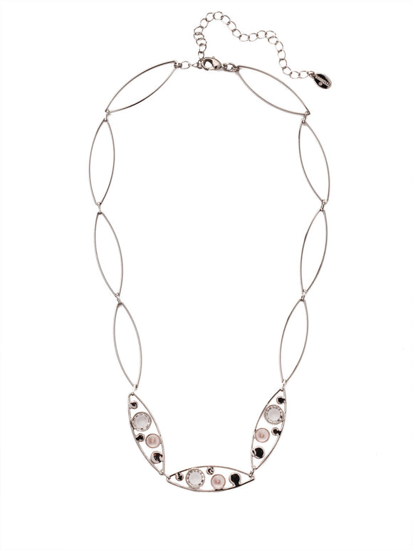 Sorrelli Snow Bunny Charlene Triple Tennis Necklace