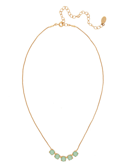 Sorrelli Mint Delite Shaughna Tennis Necklace