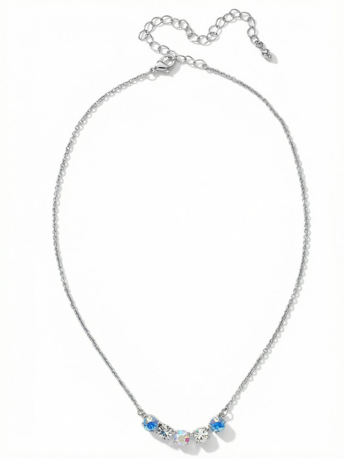 Sorrelli Rainbow Quartz Shaughna Tennis Necklace
