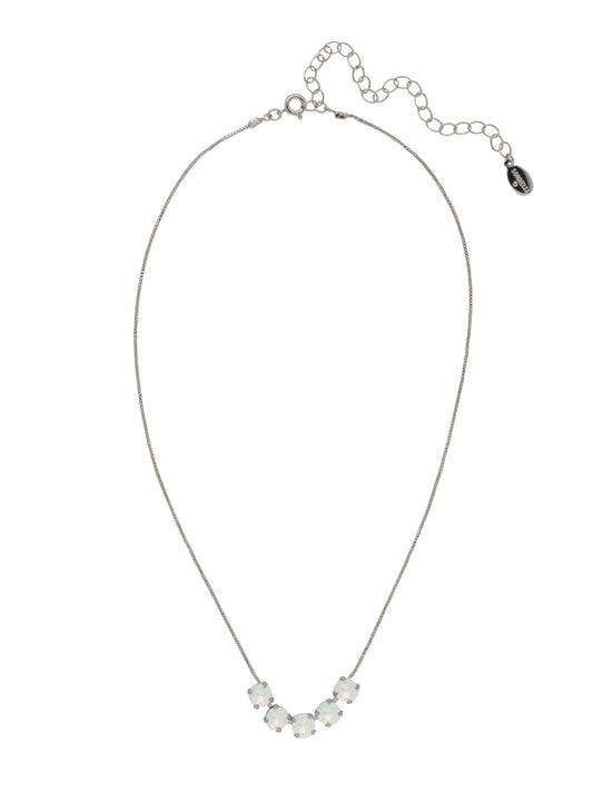 Sorrelli White Opal Shaughna Tennis Necklace
