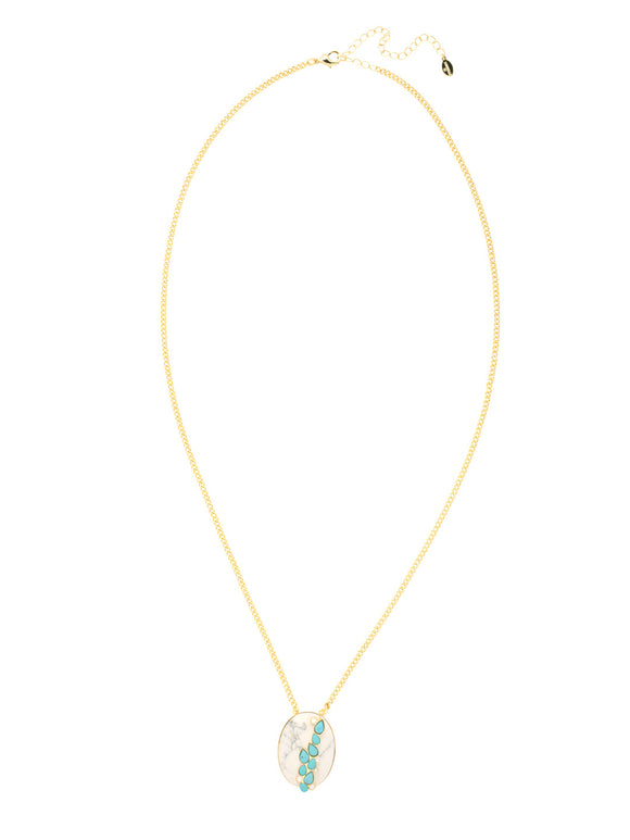 Sorrelli Santorini Misty Pendant Necklace