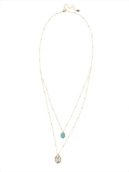 Sorrelli Santorini Aubrey Pendant Necklace