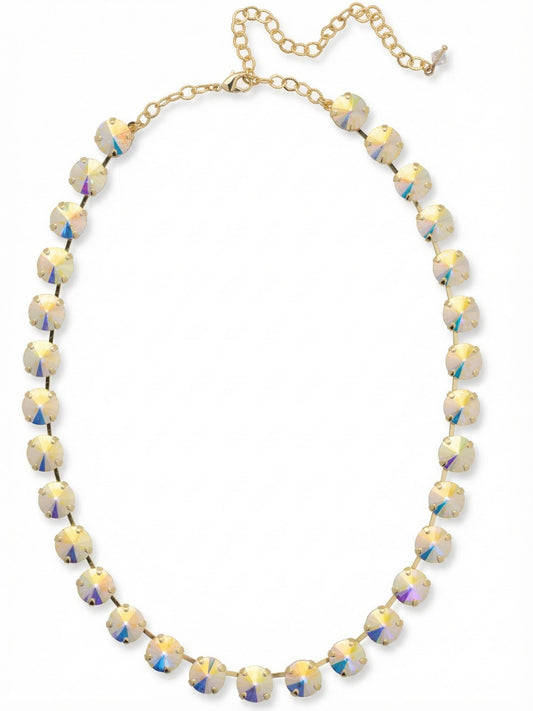 Sorrelli Crystal Aurora Borealis Mara Tennis Necklace