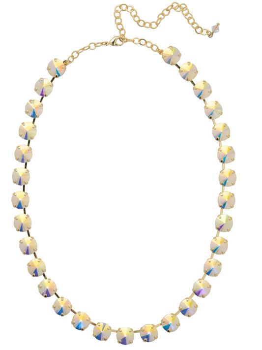 Sorrelli Crystal Aurora Borealis Mara Tennis Necklace