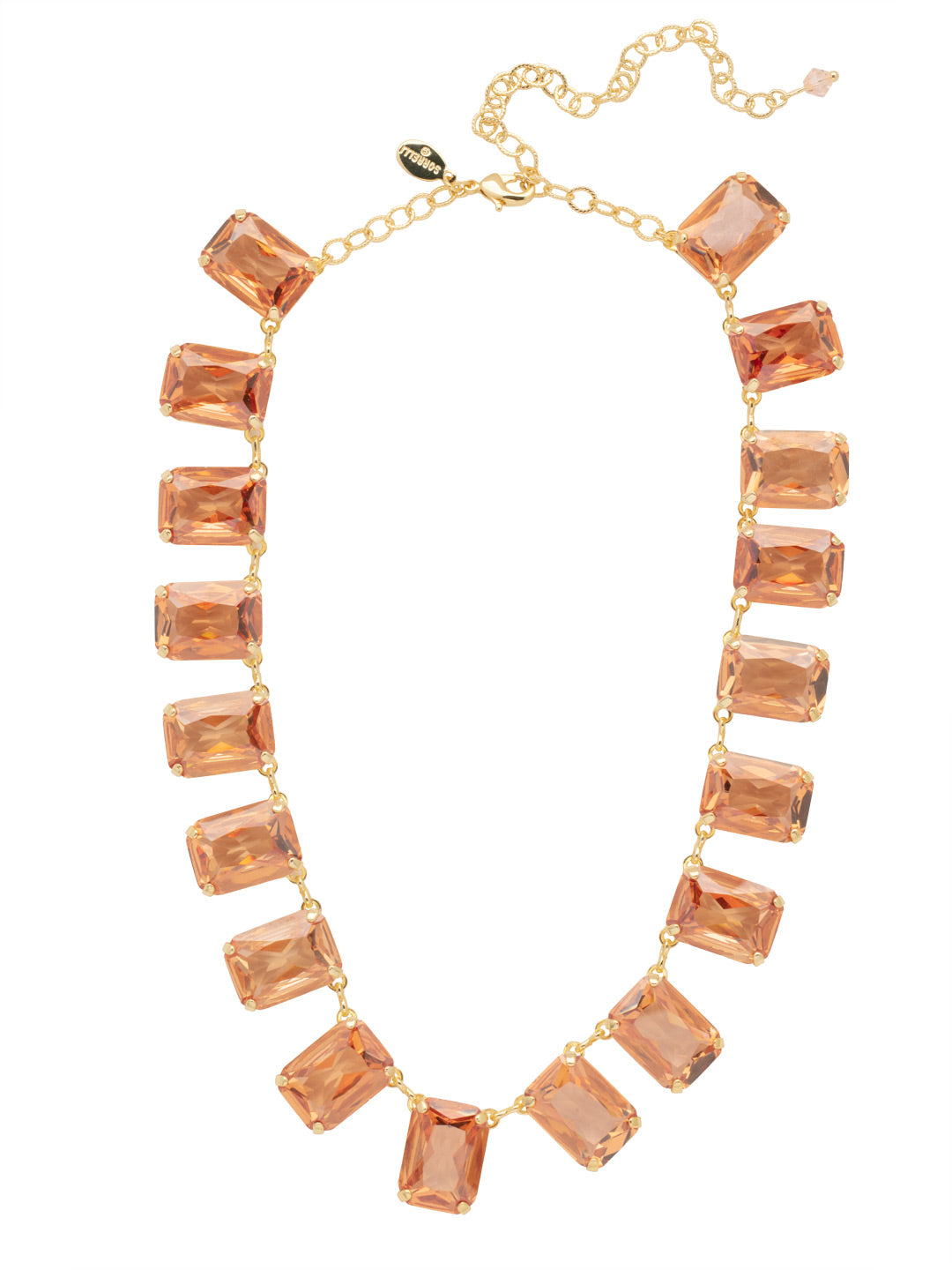 Sorrelli Raw Sugar Julianna Emerald Statement Necklace