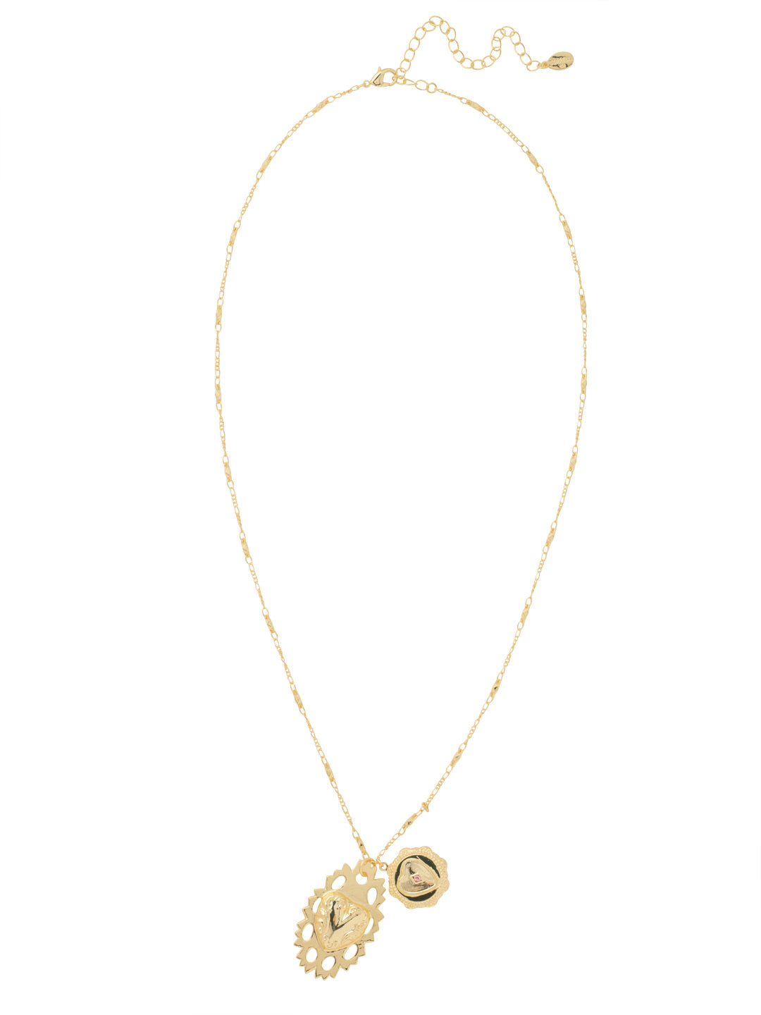 Sorrelli First Kiss Queen of Hearts Pendant Necklace