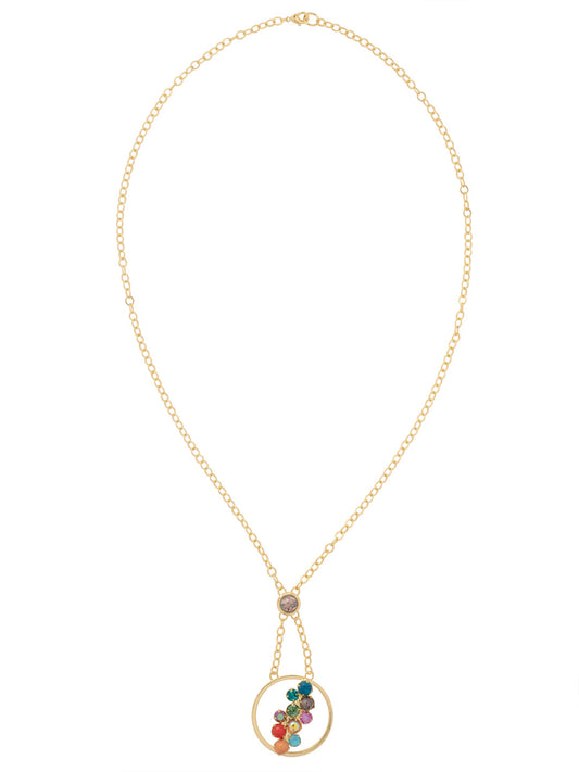 Sorrelli Happy Birthday Redux Xena Long Pendant Necklace