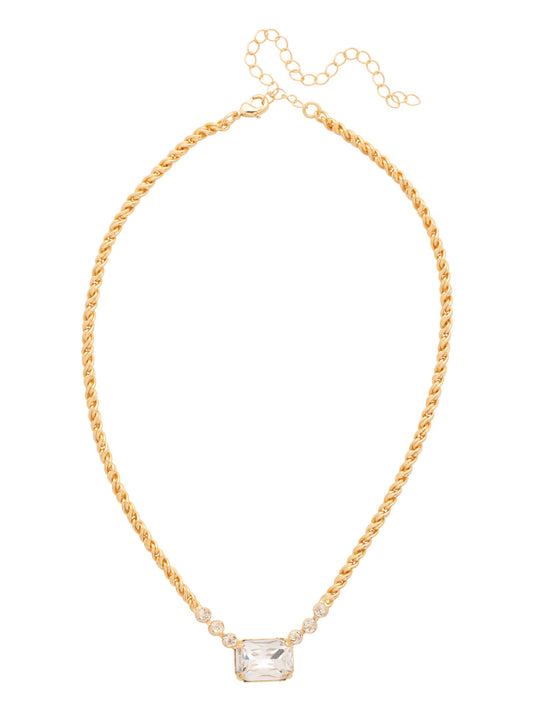 Sorrelli Crystal Kathleen Studded Pendant Necklace