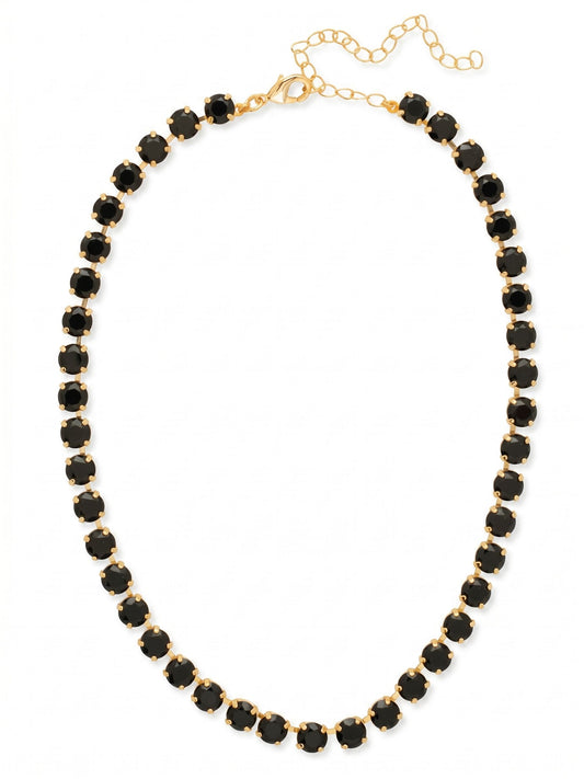 Sorrelli Jet Matilda Tennis Necklace