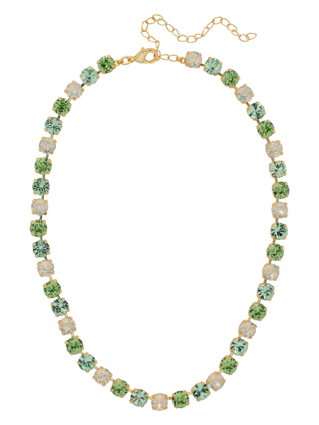 Sorrelli Sage Green Matilda Tennis Necklace