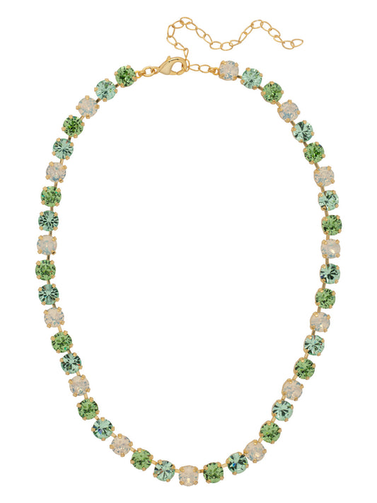Sorrelli Sage Green Matilda Tennis Necklace