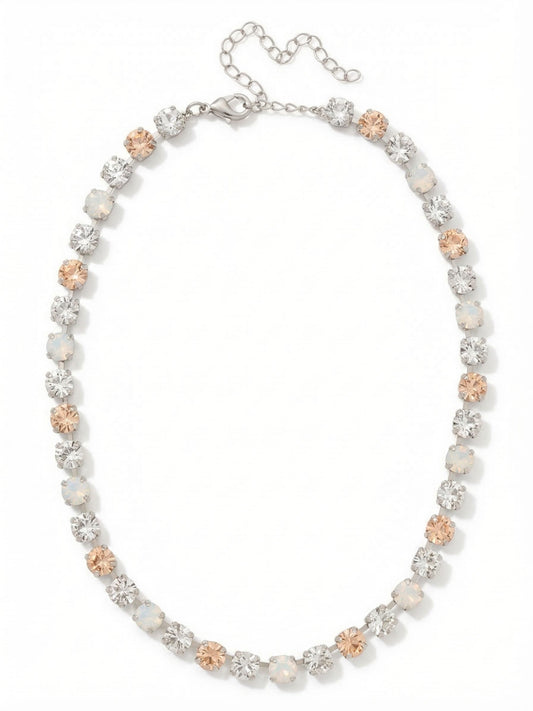 Sorrelli Crystal Lace Matilda Tennis Necklace