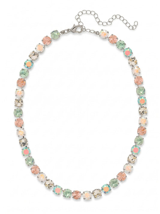 Sorrelli Rainbow Quartz Matilda Tennis Necklace