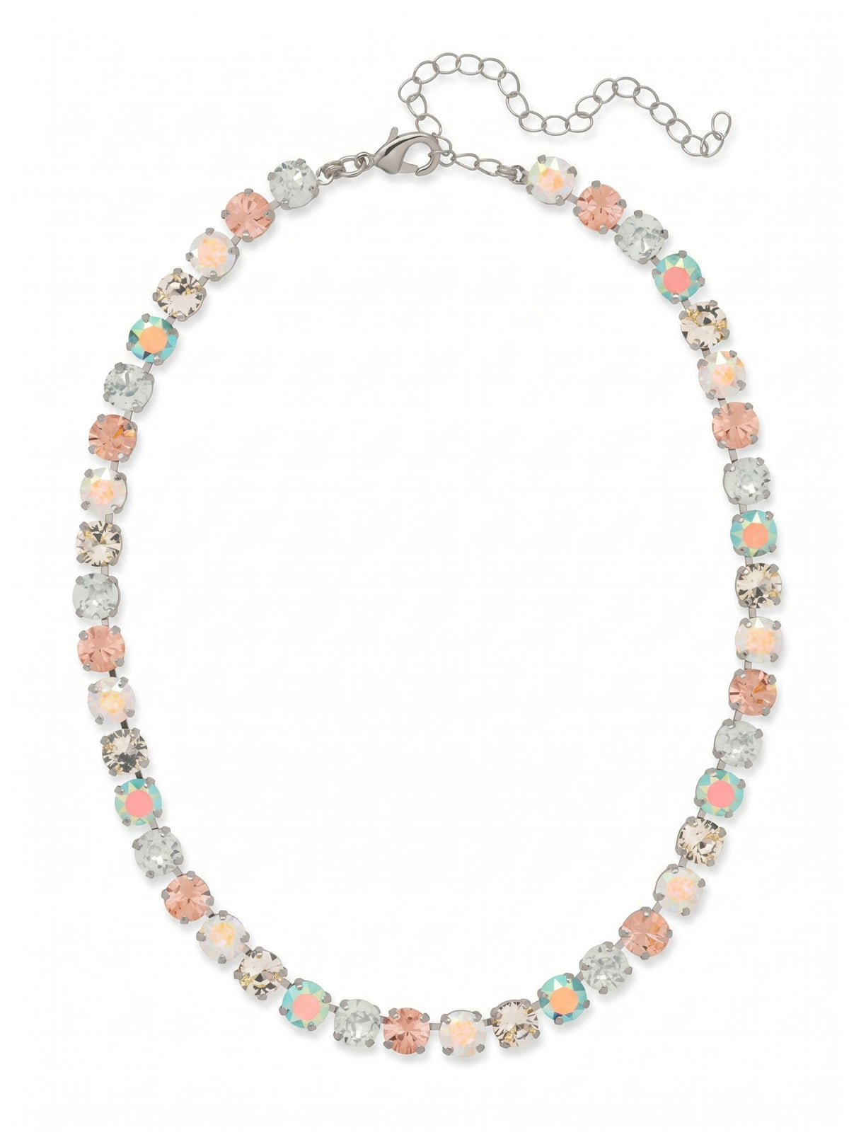Sorrelli Rainbow Quartz Matilda Tennis Necklace