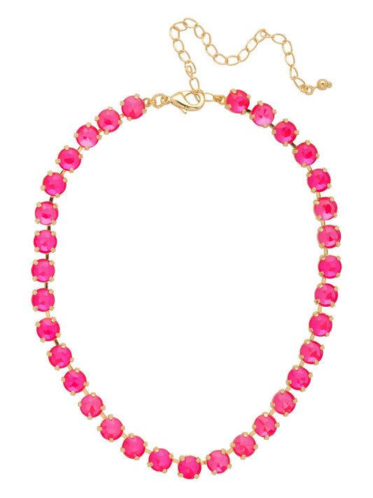 Sorrelli Electric Pink Matilda Choker Necklace