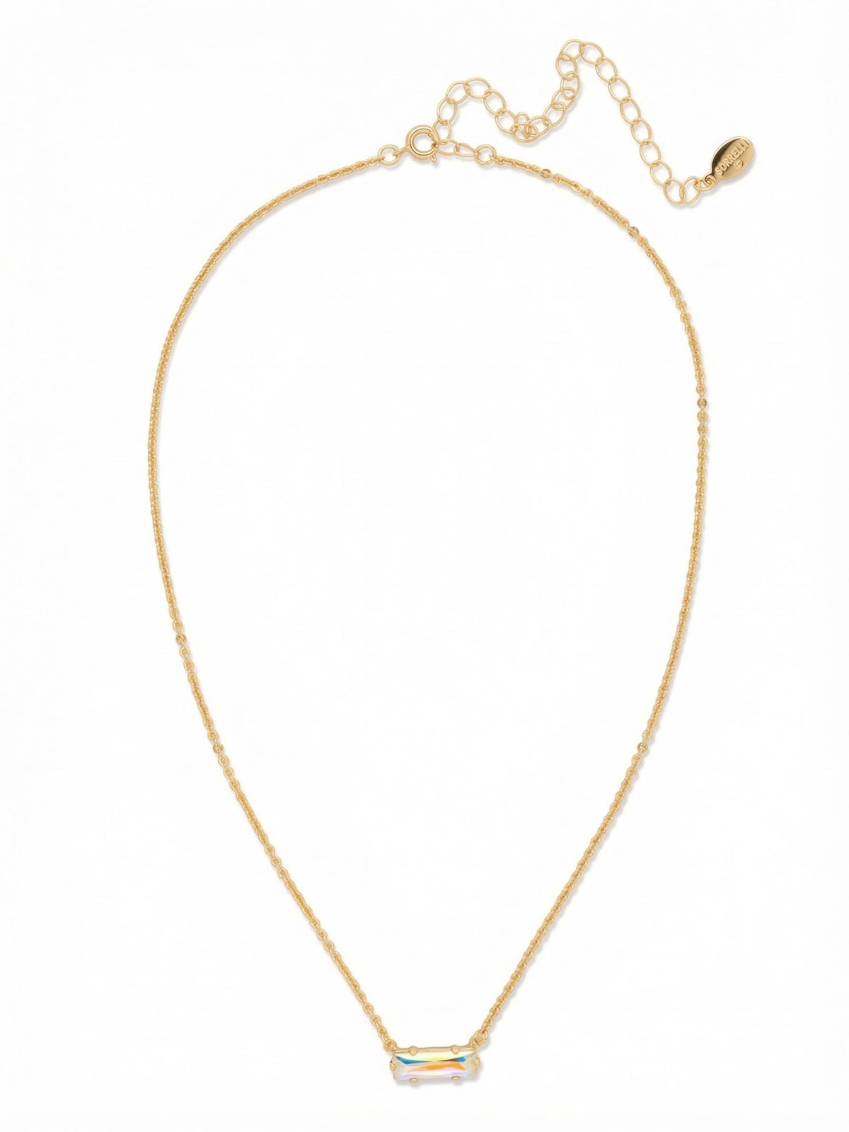 Sorrelli Crystal Aurora Borealis Bindi Pendant Necklace