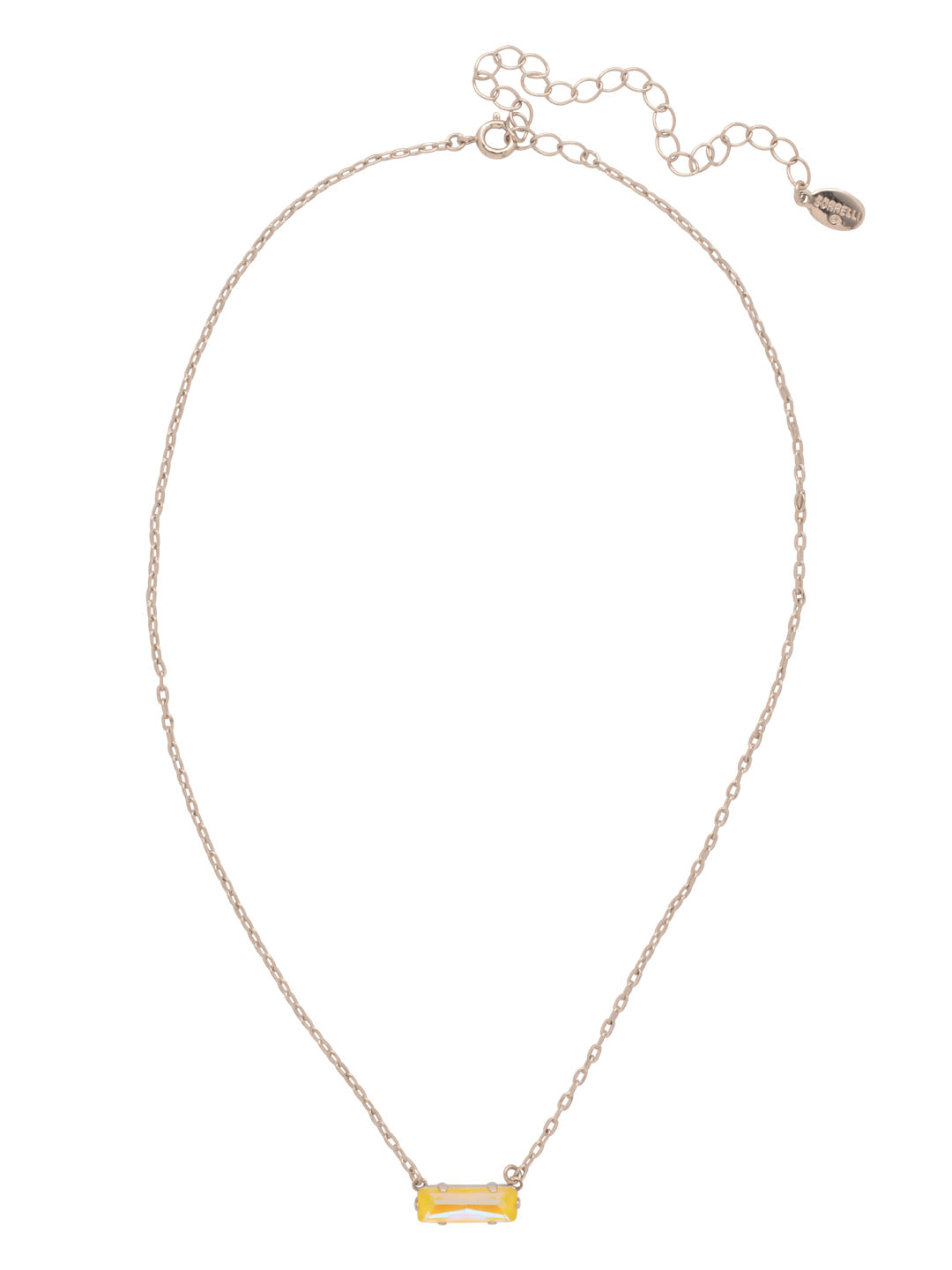 Sorrelli Light Topaz Delite Bindi Pendant Necklace