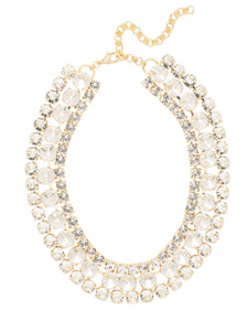 Sorrelli Crystal Sloane Layered Statement Necklace