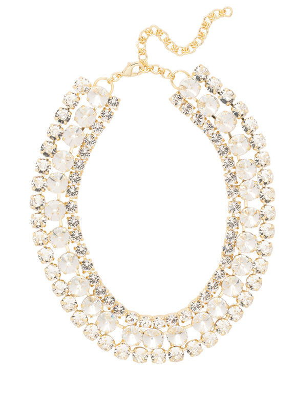 Sorrelli Crystal Sloane Layered Statement Necklace