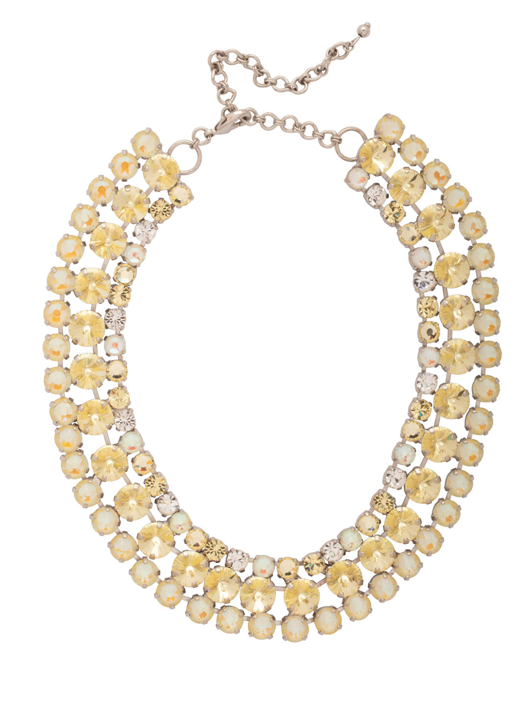 Sorrelli Lemon Zest Sloane Layered Statement Necklace