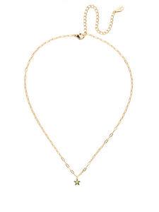 Sorrelli Electric Green Asteria Pendant Necklace