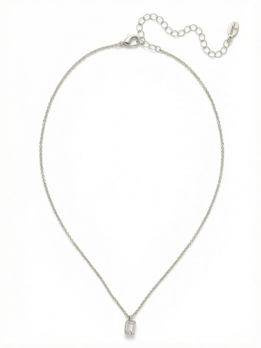 Sorrelli Crystal Petite Emerald Pendant Necklace