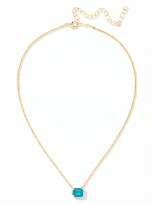 Sorrelli CBO Octavia Single Crystal Pendant Necklace