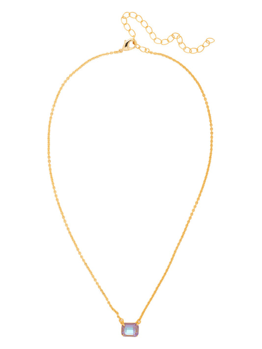 Sorrelli Cappuccino Delite Octavia Single Crystal Pendant Necklace