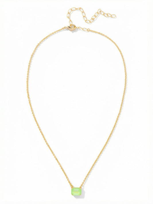 Sorrelli ETG Octavia Single Crystal Pendant Necklace