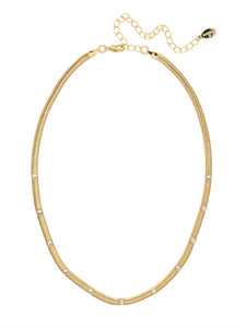 Sorrelli Crystal Mini Studded Juna Tennis Necklace