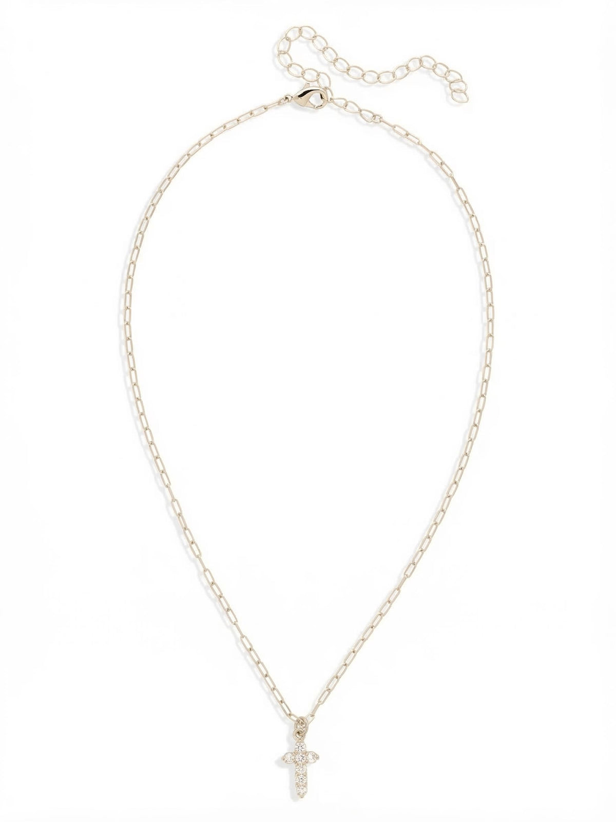 Sorrelli Crystal Crystal Cross Pendant Necklace