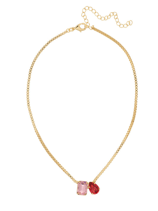 Sorrelli Big Flirt Emerald Pear Pendant Necklace