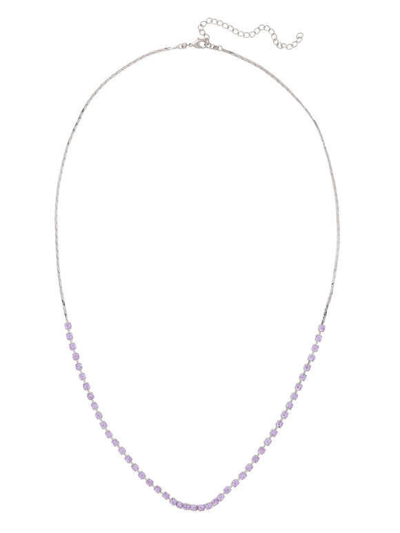 Sorrelli Lilac Champagne Marnie Long Necklace